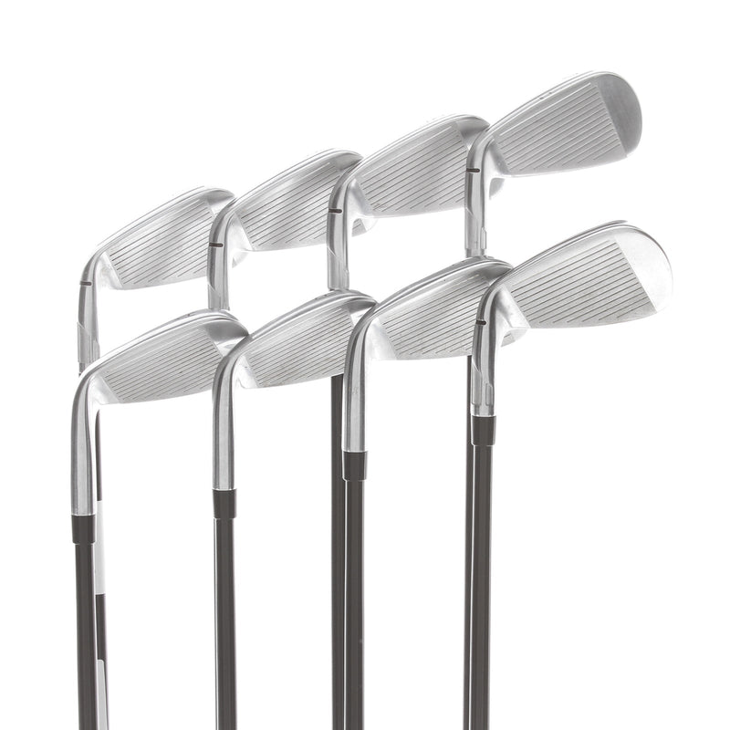 TaylorMade Qi Graphite Mens Right Hand Irons 4-GW Regular - Fujikura Ventus TR 6-R