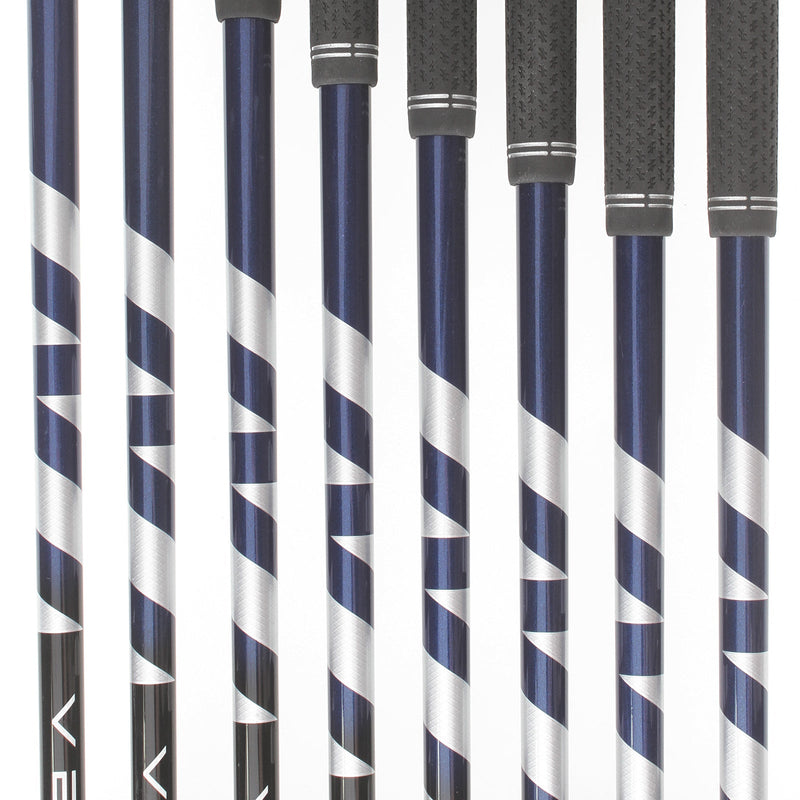 TaylorMade Qi Graphite Mens Right Hand Irons 4-GW Regular - Fujikura Ventus TR 6-R