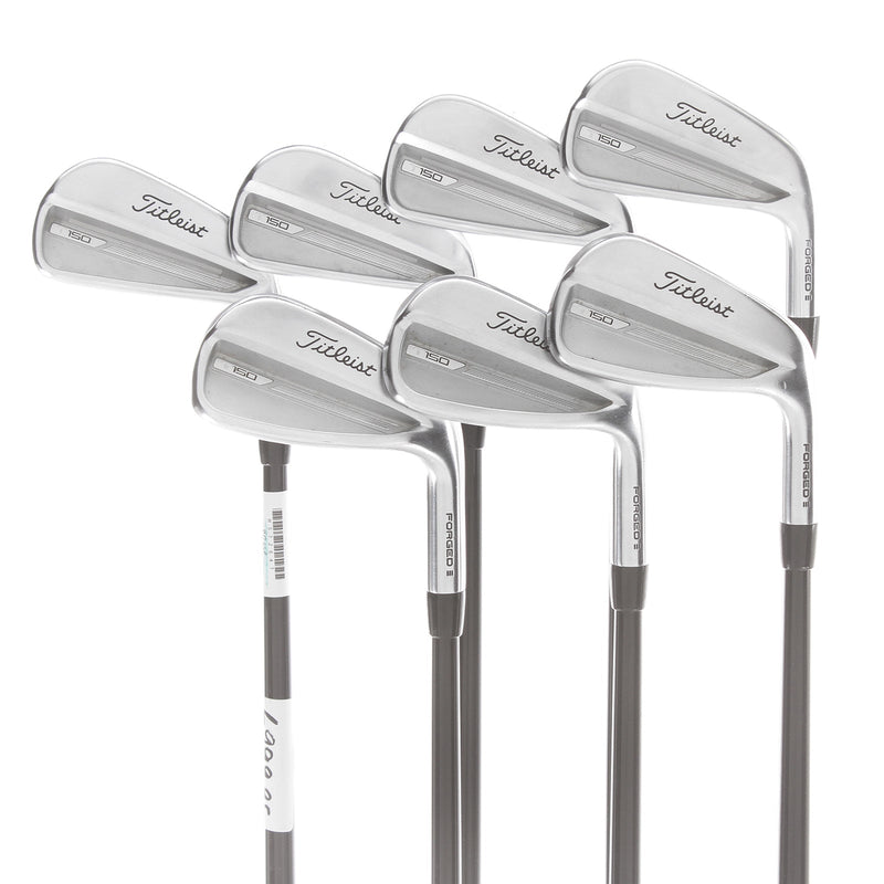 Titleist T150 2023 Graphite Mens Right Hand Irons 4-PW Stiff - Tensei AV Series AM(2) Silver