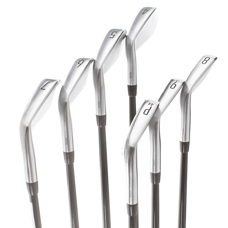 Titleist T150 2023 Graphite Mens Right Hand Irons 4-PW Stiff - Tensei AV Series AM(2) Silver