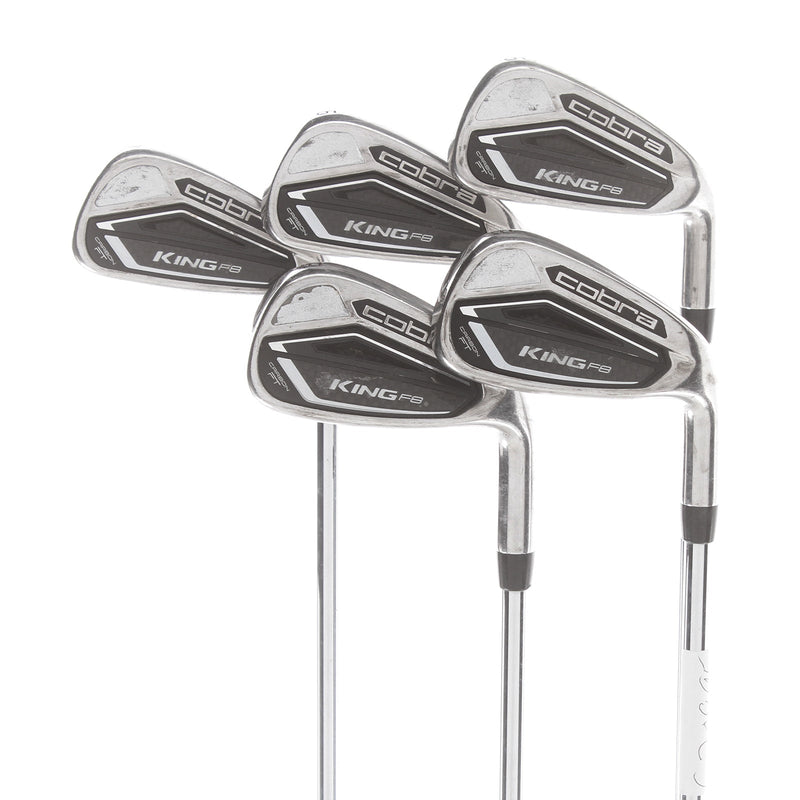 Cobra F8 Steel Mens Right Hand Irons 5-9 Regular - XP 90