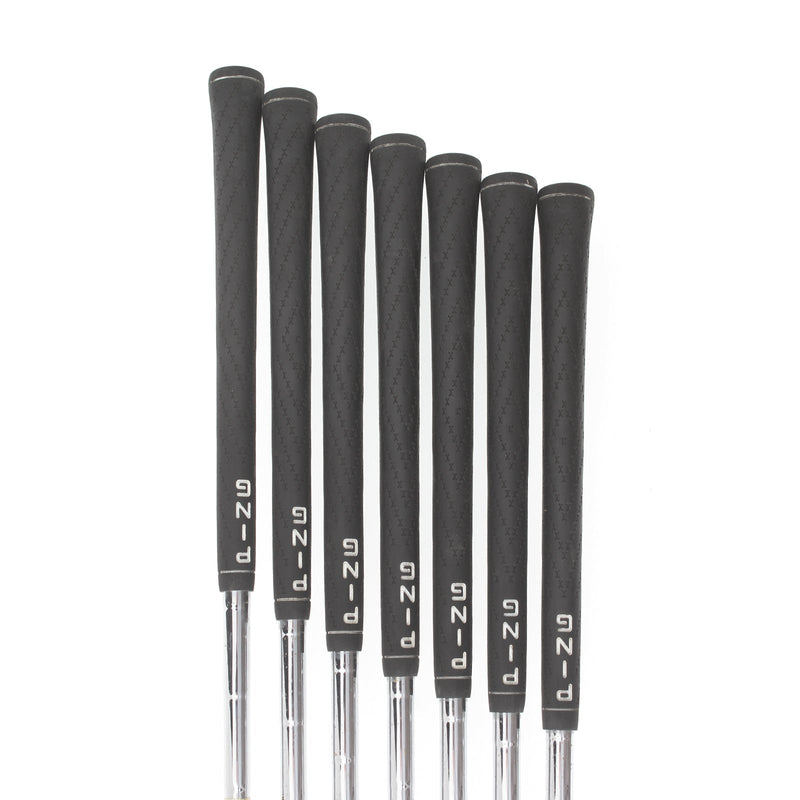 Ping G2 Steel Mens Right Hand Irons 4-PW Green Dot 2* Upright Stiff - True Temper Dynamic Gold S300