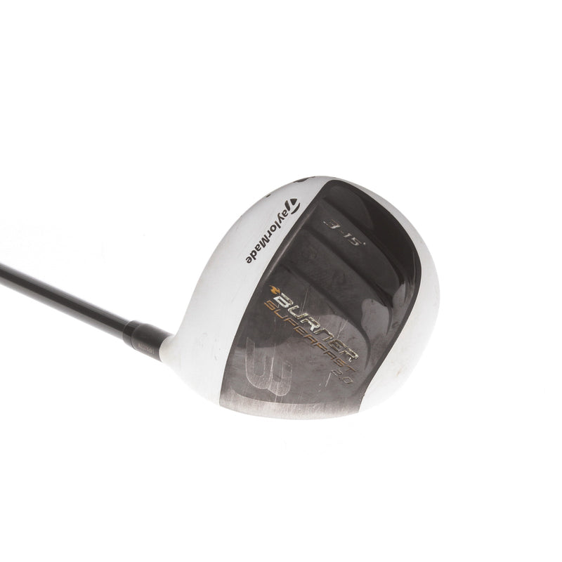 TaylorMade Burner Superfast 2.0 Graphite Mens Right Hand Fairway 3 Wood 15* Regular - Matrix Ozik XCon-6
