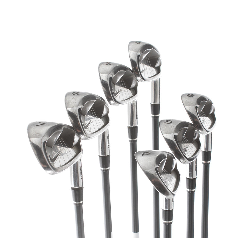 Nike NDS Graphite Mens Right Hand Irons 4-PW Regular - Fujikura NDS