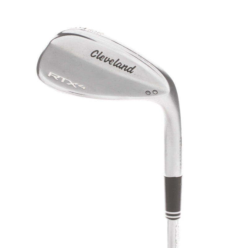 Cleveland RTX-4 Steel Mens Right Hand Sand Wedge 54* 10 Bounce Mid Grind Stiff - True Temper Dynamimc Gold S400