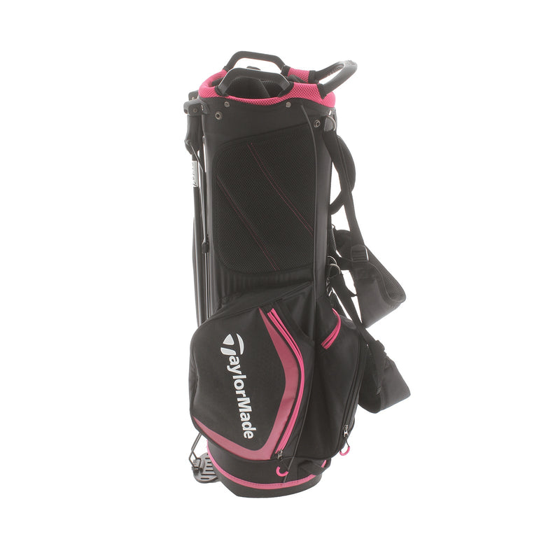TaylorMade Cart Bag - Black/Pink