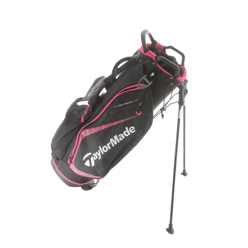 TaylorMade Cart Bag - Black/Pink