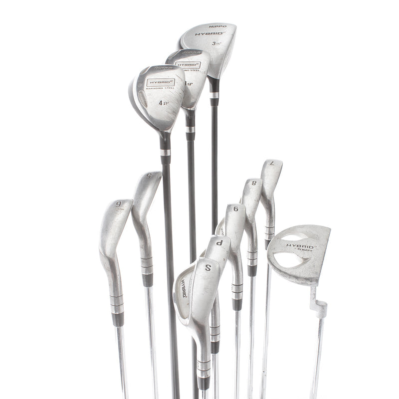 Hippo Hybrid 2 Steel/Graphite Mens Right Hand Package Set Regular -