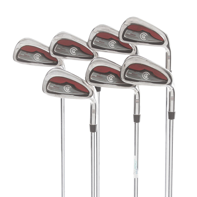 Cleveland CG Red Steel Mens Right Hand Irons 4-PW Regular - True Temper