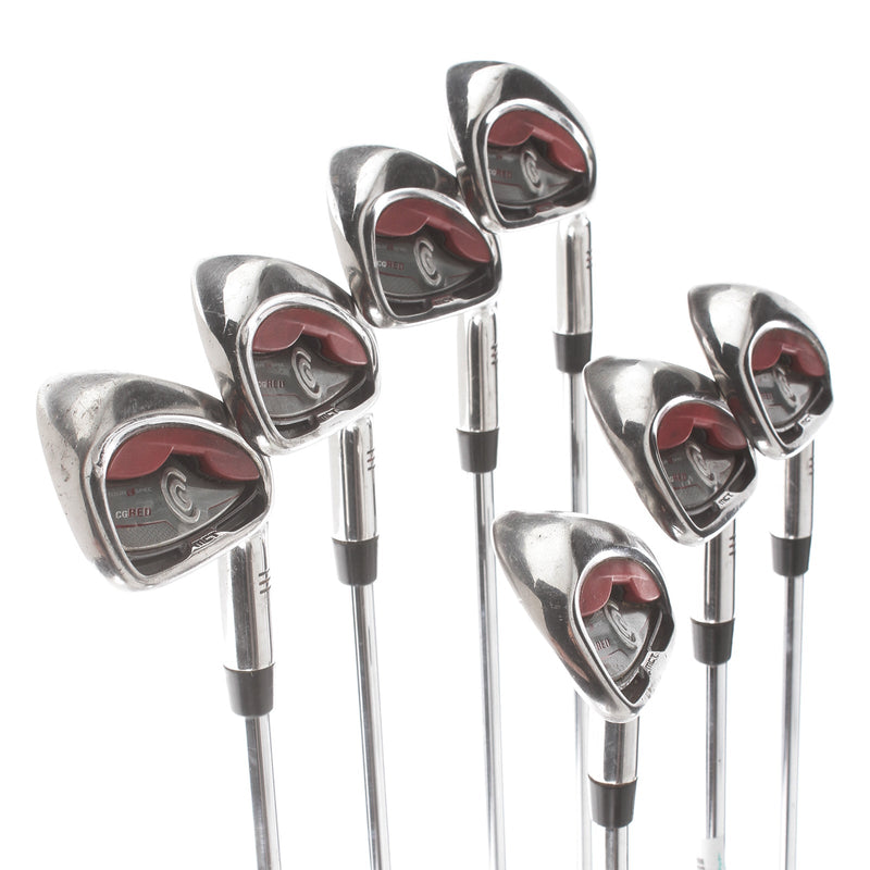 Cleveland CG Red Steel Mens Right Hand Irons 4-PW Regular - True Temper