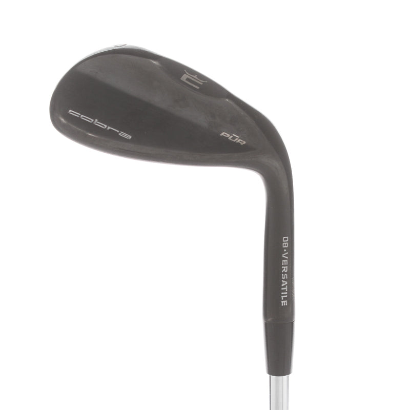 Cobra Pur Black Steel Mens Right Hand Lob Wedge 60* 8 Bounce Stiff - Cobra