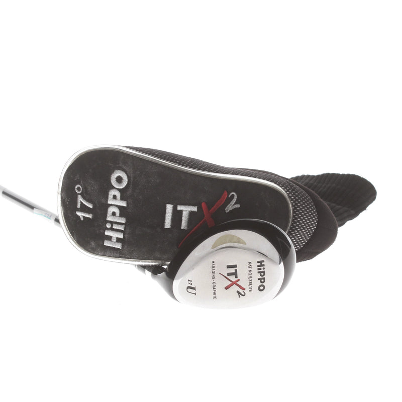 Hippo ITX2 Graphite Mens Right Hand 2 Hybrid 17* Regular - Hippo ITX2