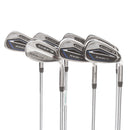 Cobra King F8 One Length Steel Mens Right Hand Irons 5-GW Regular - True Temper One Flighted