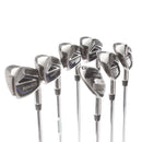 Cobra King F8 One Length Steel Mens Right Hand Irons 5-GW Regular - True Temper One Flighted