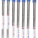 Cobra King F8 One Length Steel Mens Right Hand Irons 5-GW Regular - True Temper One Flighted