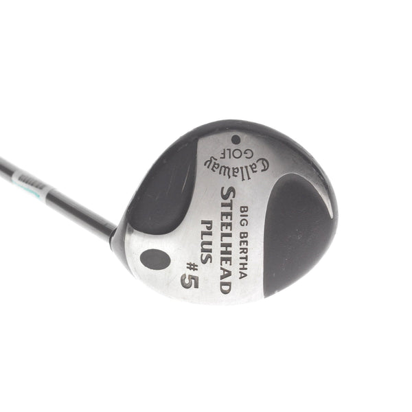 Callaway Big Bertha Steelhead Plus Graphite Mens Right Hand Fairway 5 Wood 18* Firm - Callaway