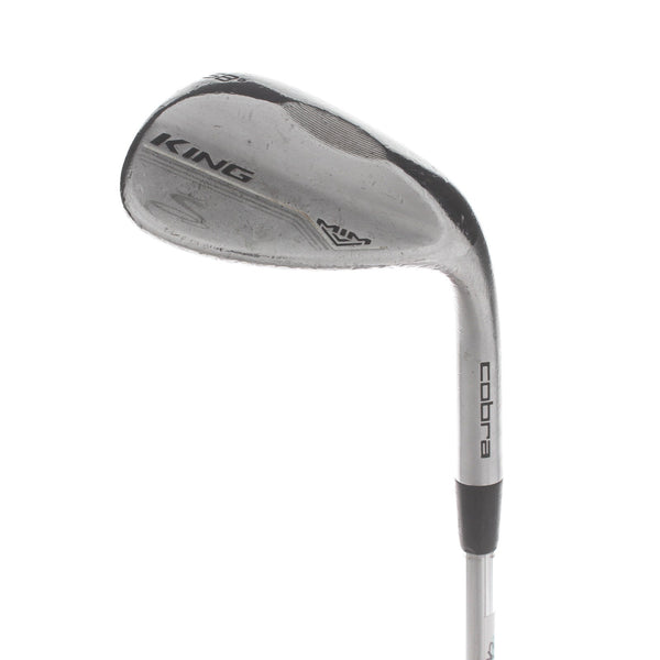 Cobra MIM Steel Mens Right Hand Lob Wedge 58* 8 Bounce V Grind Stiff - KBS Hi-Rev 2.0 125