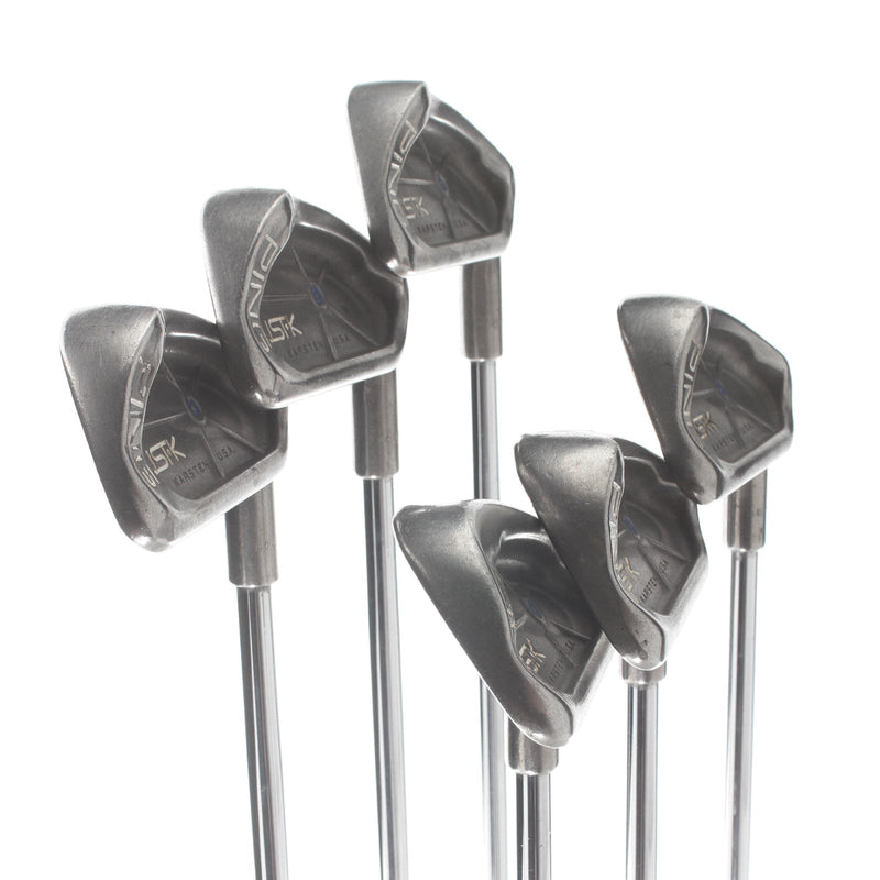 Ping ISI K Steel Mens Right Hand Irons 5-PW Blue Dot 1* Upright Regular - Project X LZ 5.5 115g