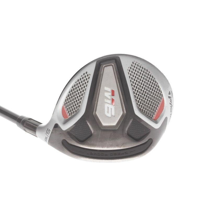 TaylorMade M6 Graphite Mens Right Hand Fairway 5 Wood 18* Senior - Fujikura Atmos FW 5-A