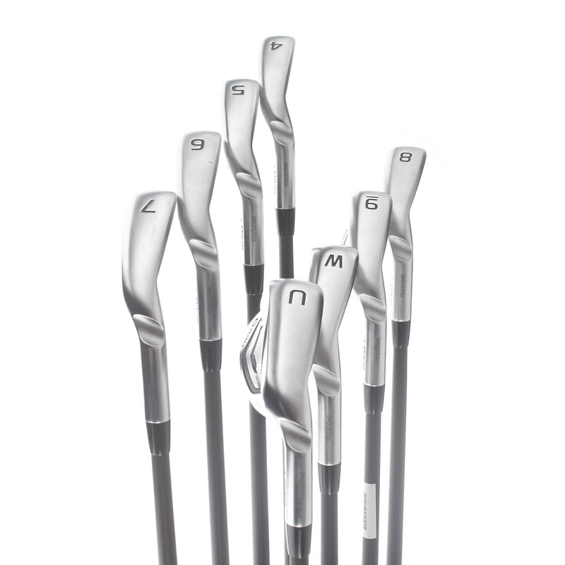 Ping G440 Graphite Mens Right Hand Irons 4-UW Black Dot Stiff - Ping Alta CB Blue AWT S