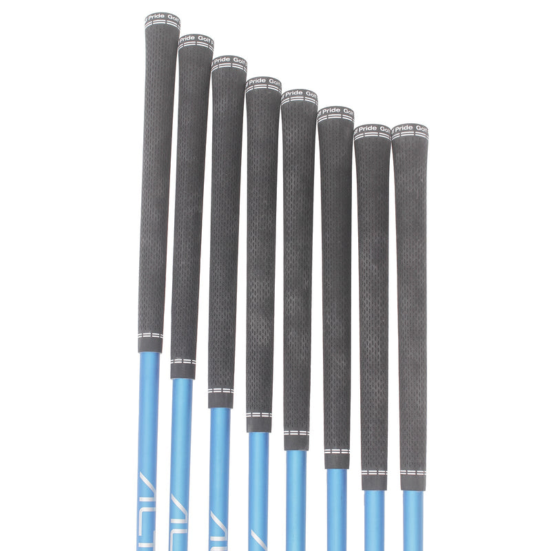 Ping G440 Graphite Mens Right Hand Irons 4-UW Black Dot Stiff - Ping Alta CB Blue AWT S