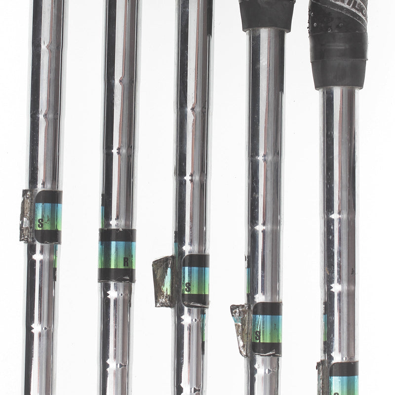 John Letters T5 Trilogy Steel Mens Right Hand Irons 6-9 Stiff - True Temper Release
