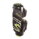 Cobra Signature Cart Bag - Black/Green/White