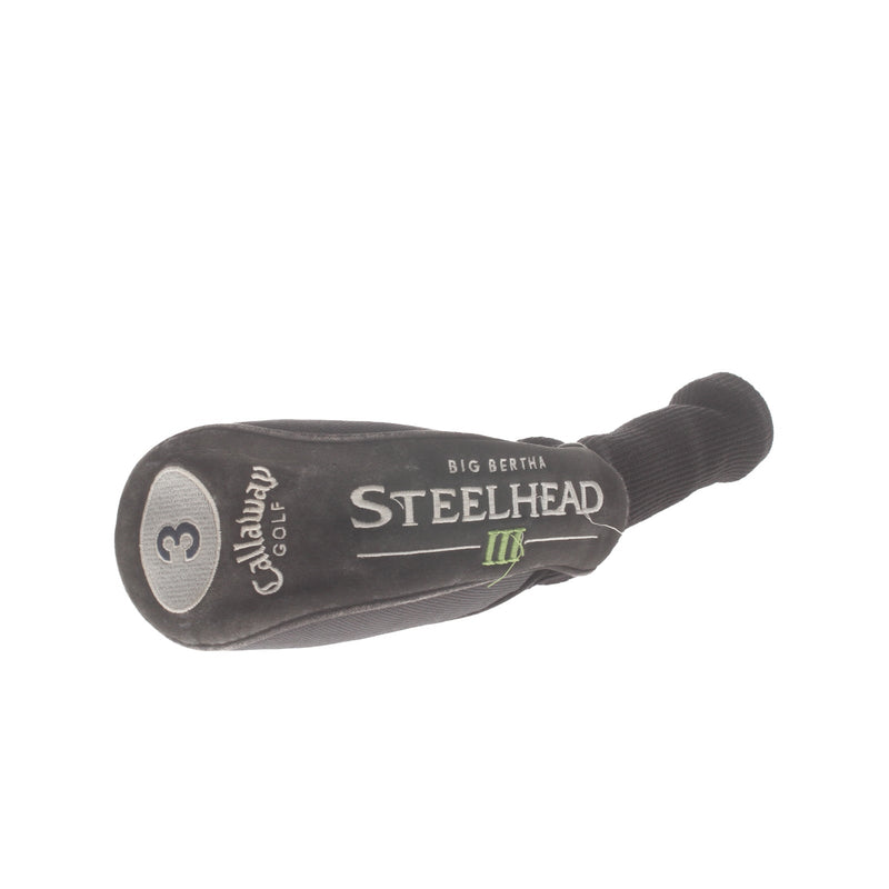 Callaway Big Bertha Steelhead III Graphite Mens Right Hand Fairway 3 Wood 15* Firm - Callaway