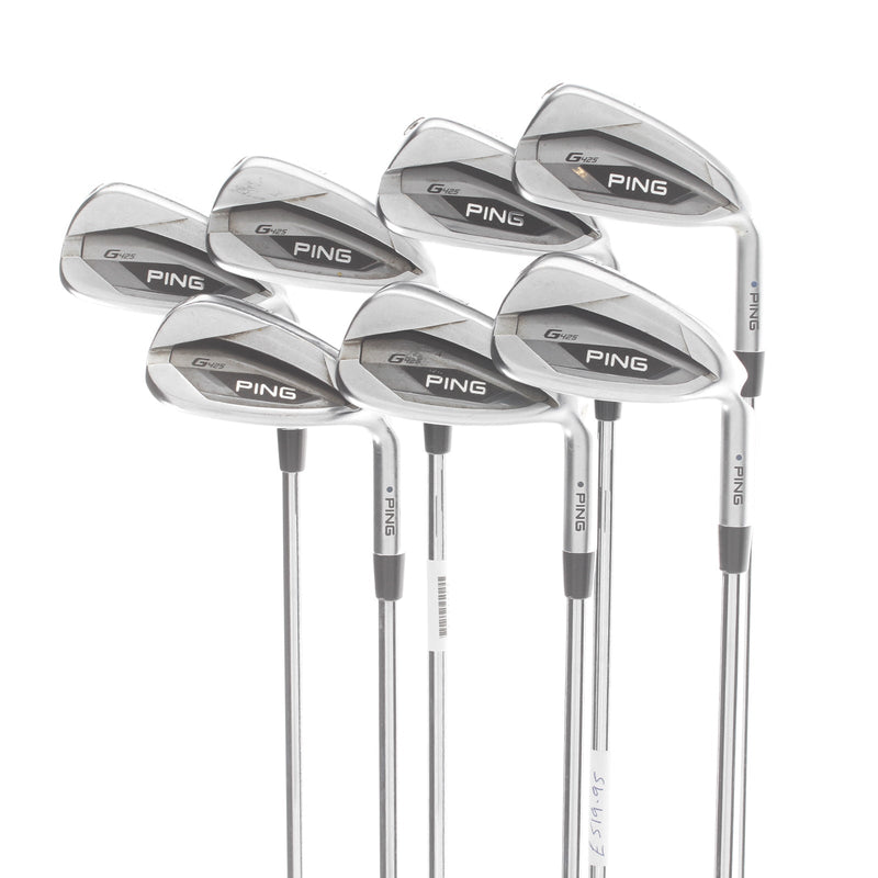 Ping G425 Steel Mens Right Hand Irons 5-SW Blue Dot 1* Upright Regular - Ping AWT 2.0