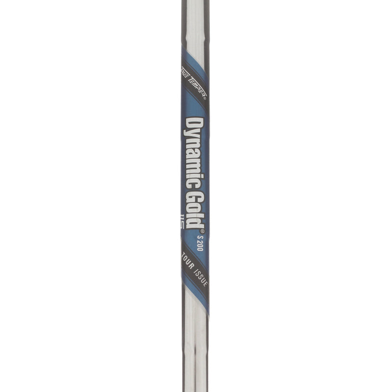 Callaway Jaws Raw Steel Mens Right Hand Gap Wedge Standard 10 Bounce S Grind Stiff - Dynamic Gold S200
