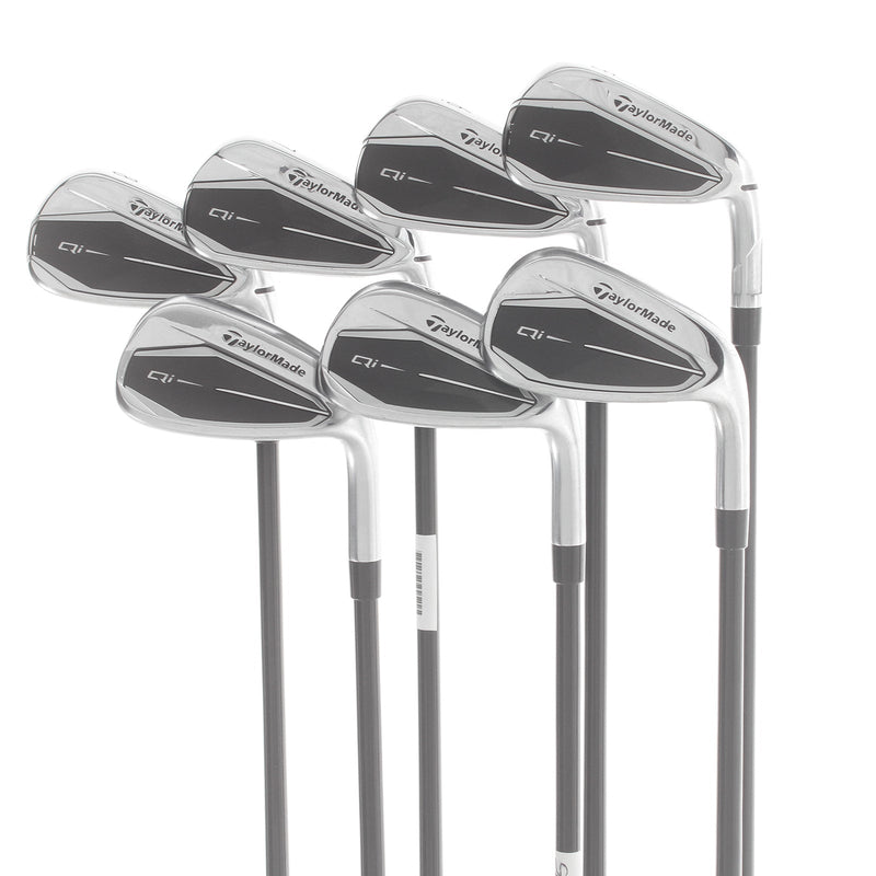 TaylorMade Qi Graphite Mens Right Hand Irons 5-AW Regular - Fujikura Ventus TR 6-R