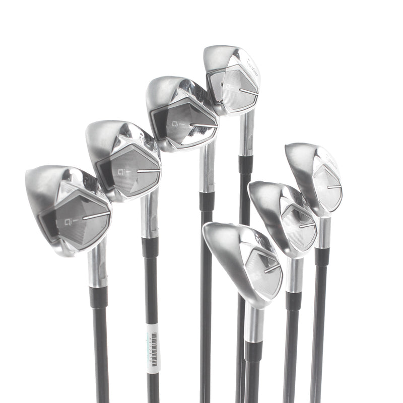 TaylorMade Qi Graphite Mens Right Hand Irons 5-AW Regular - Fujikura Ventus TR 6-R