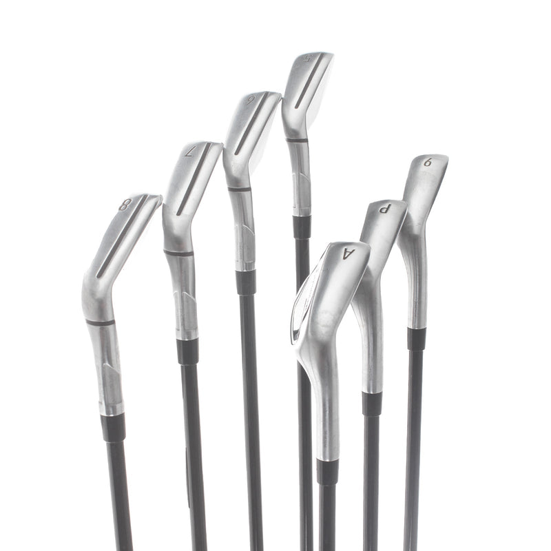 TaylorMade Qi Graphite Mens Right Hand Irons 5-AW Regular - Fujikura Ventus TR 6-R