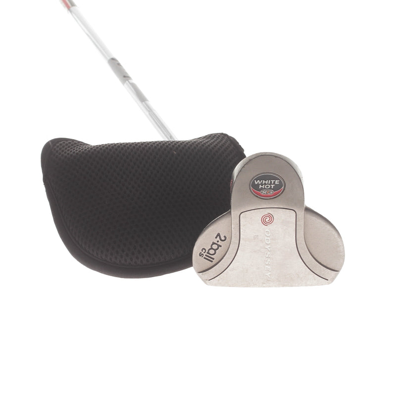 Odyssey White Hot XG 2-Ball Mens Right Hand Putter 35" Mallet Odyssey - Winn Jumbo Lite