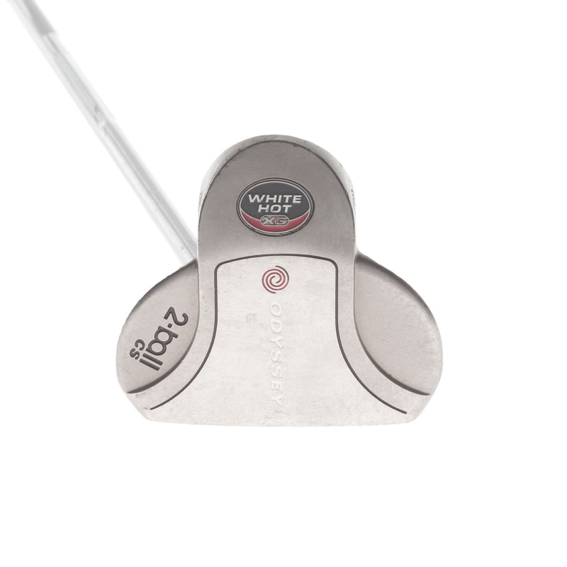 Odyssey White Hot XG 2-Ball Mens Right Hand Putter 35" Mallet Odyssey - Winn Jumbo Lite