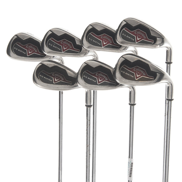 Callaway Big Bertha 2006 Steel Mens Right Hand Irons 5-SW Regular - Big Bertha
