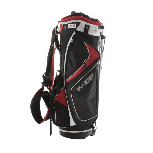 Fazer Stand Bag - Black/White/Red