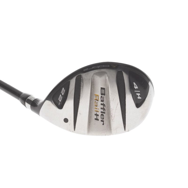 Cobra Rail-H Graphite Mens Right Hand 4 Hybrid 22* Regular - Fujikura Motore 65