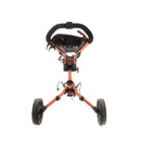 Clicgear 3-Wheel Push/Pull Trolley - Orange/Black