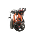 Clicgear 3-Wheel Push/Pull Trolley - Orange/Black