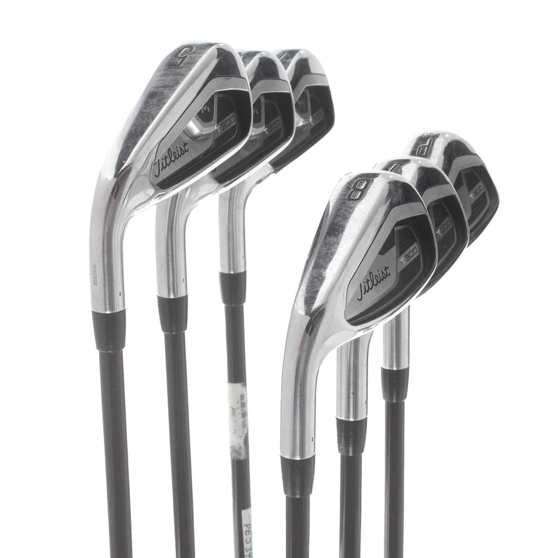 Titleist T300 Graphite Mens Left Hand Irons 5-PW Senior - Tensei AV Red AM(2)