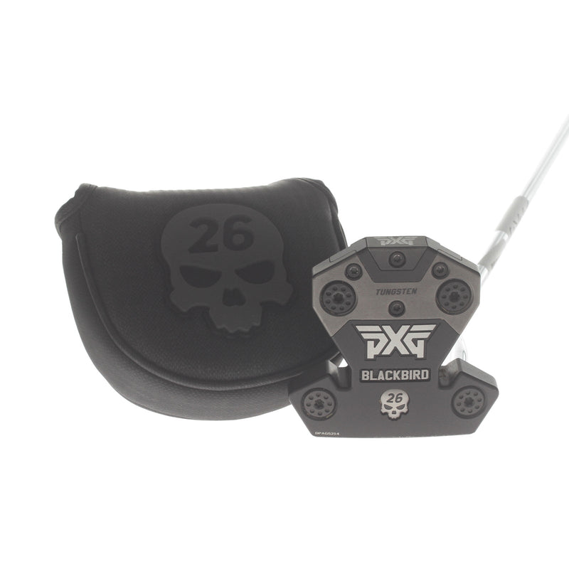 PXG Blackbird Mens Left Hand Putter 35" Mallet - PXG Straight II