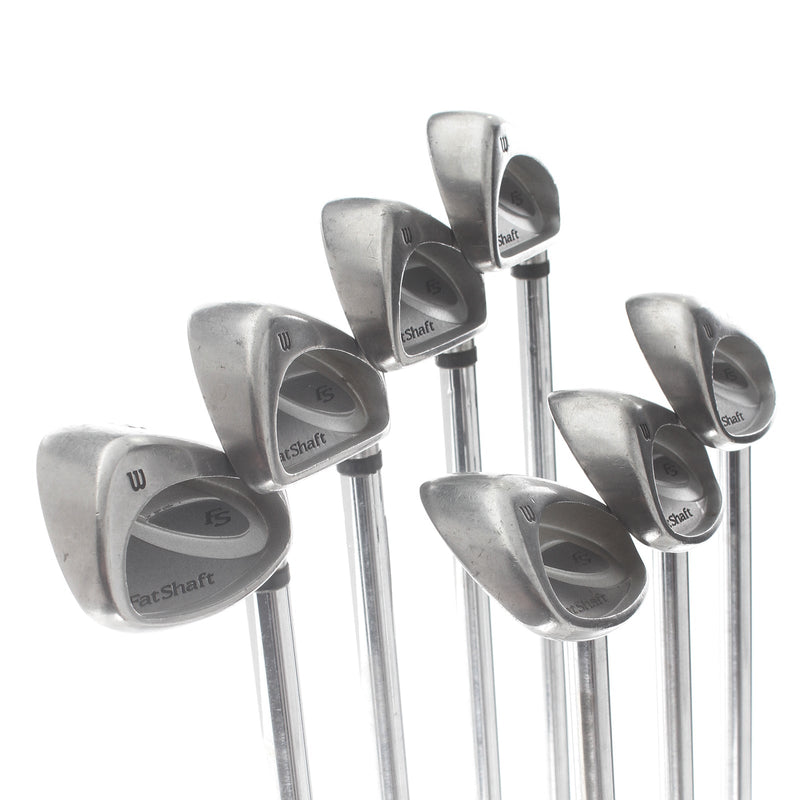 Wilson Staff Fat Shaft Steel Mens Right Hand Irons 5-SW Regular - Fat Shaft