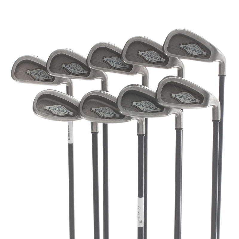 Callaway Big Bertha X-12 Graphite Mens Right Hand Irons 3-SW Regular - Callaway RCH 99