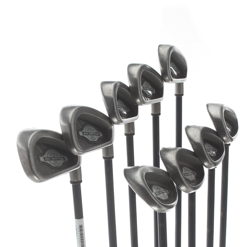 Callaway Big Bertha X-12 Graphite Mens Right Hand Irons 3-SW Regular - Callaway RCH 99