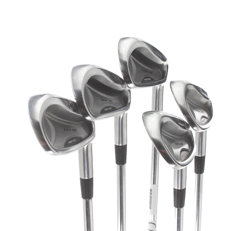 Mizuno MX-25 Steel Mens Right Hand Irons 6-PW Regular - Dynamic Gold R300