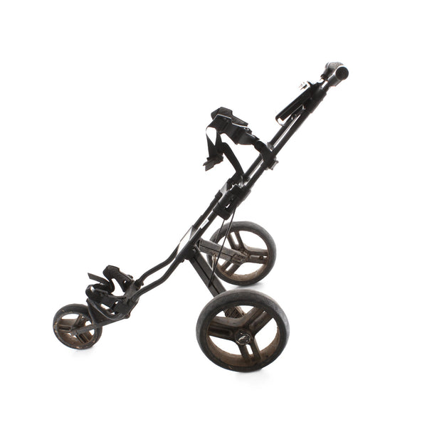 PowaKaddy Twinline 3 3-Wheel Push/Pull Trolley - Black