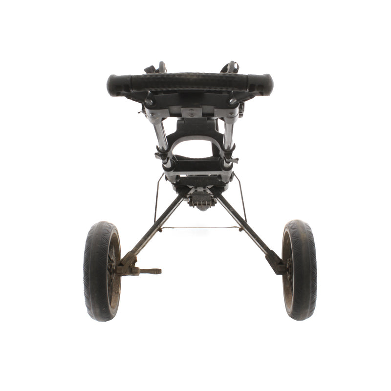 PowaKaddy Twinline 3 3-Wheel Push/Pull Trolley - Black