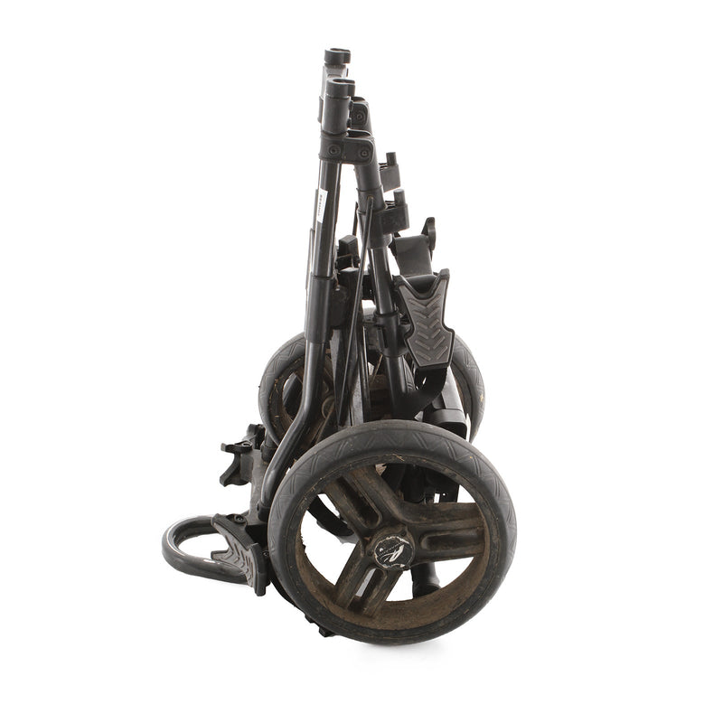 PowaKaddy Twinline 3 3-Wheel Push/Pull Trolley - Black