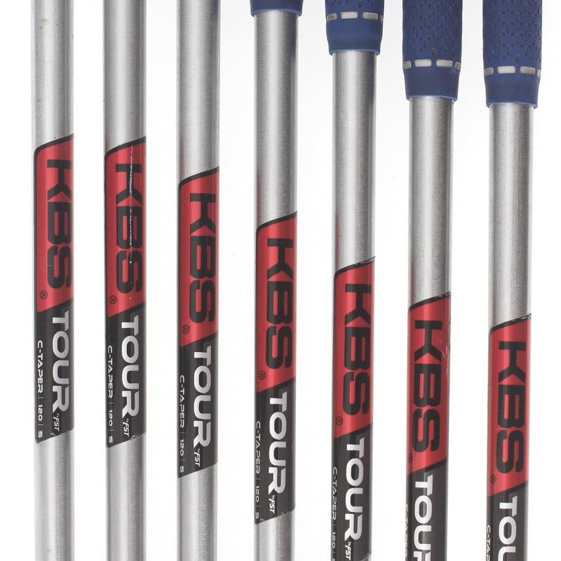 Cobra King Forged Tec Steel Mens Right Hand Irons 4-PW Stiff - KBS Tour C-Taper 120